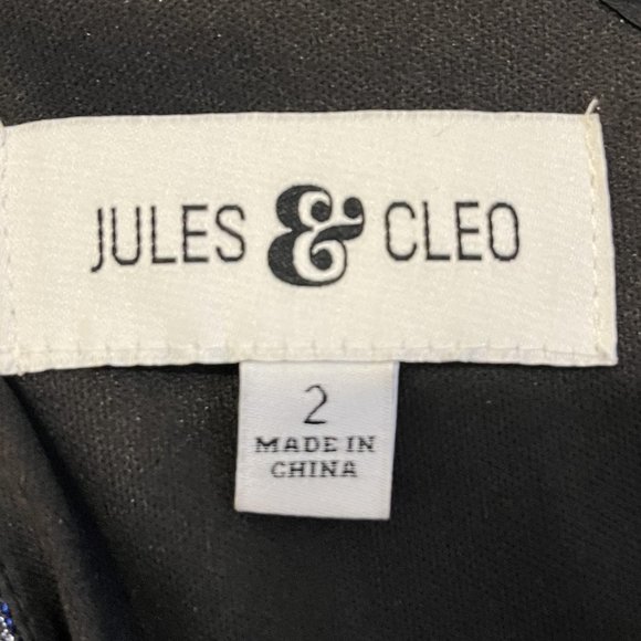 One Shoulder Glitter/Metallic Evening Prom Dress - Picture 4 of 5